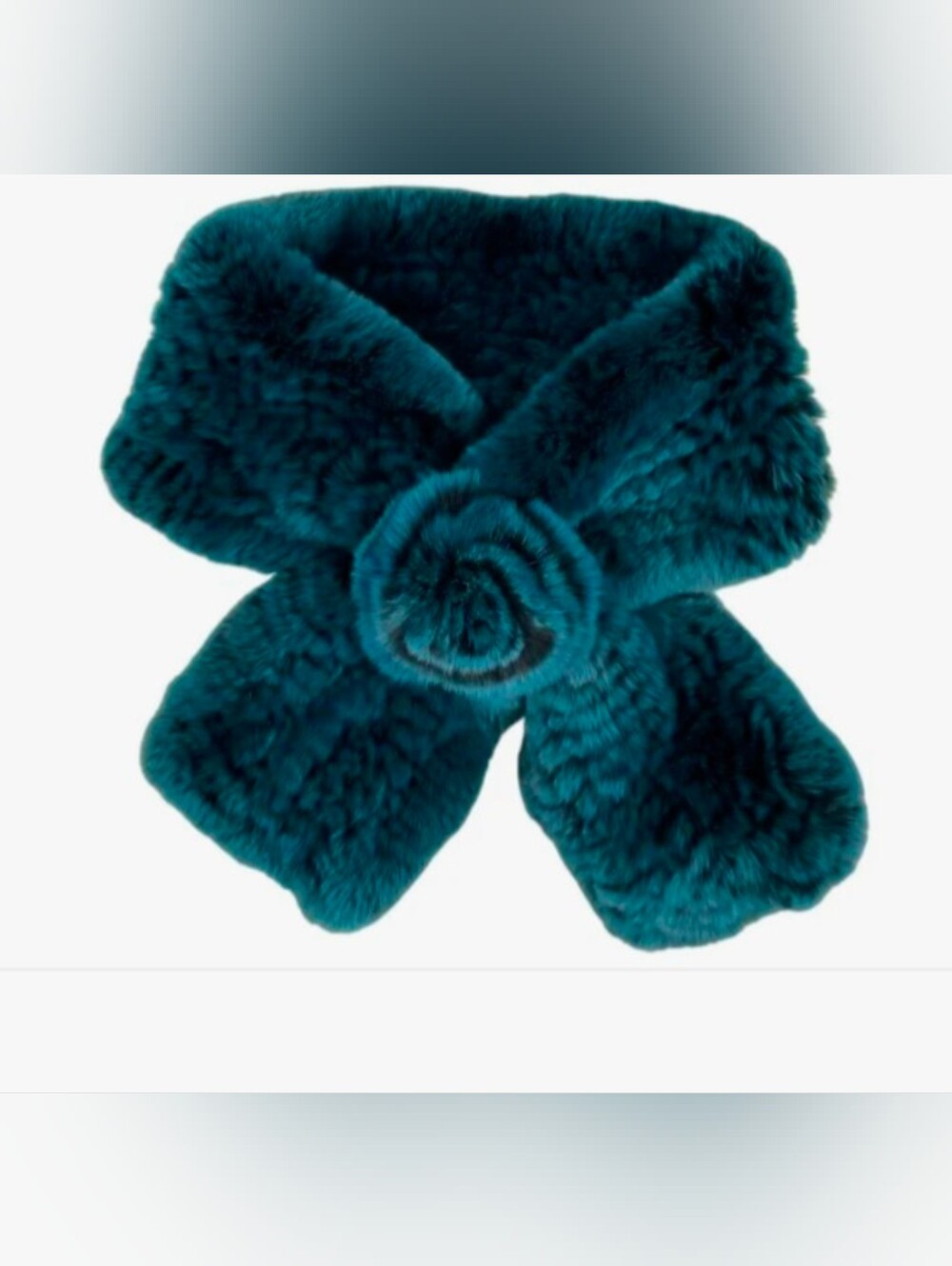 🔥Real Rabbit Fur Scarf - Picture 3 of 12